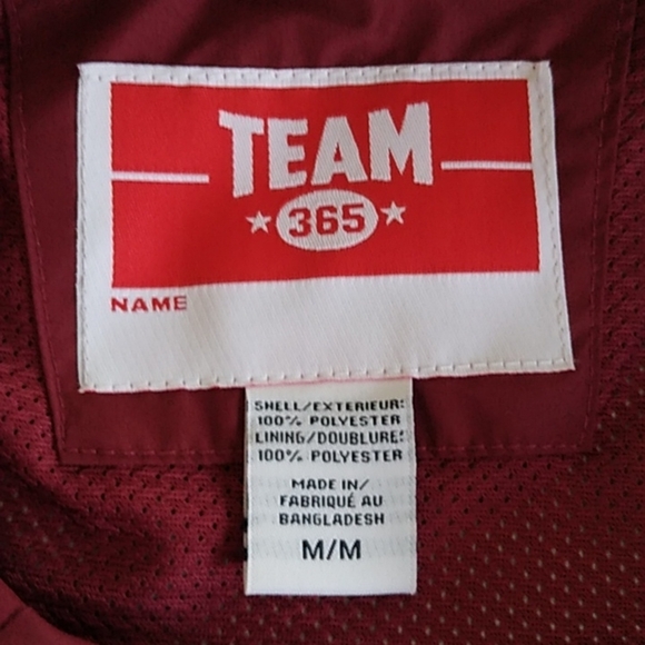 NWOT Team 365 TT84 Sporty Men's Dominator Waterproof Windshirt - Size M - Picture 5 of 7